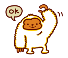 a monkey MOKOMOKO sticker #3971270
