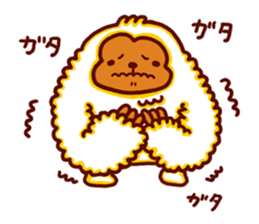 a monkey MOKOMOKO sticker #3971271