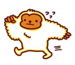 a monkey MOKOMOKO sticker #3971273