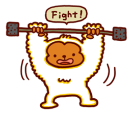 a monkey MOKOMOKO sticker #3971276