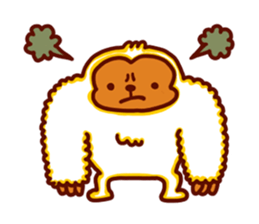a monkey MOKOMOKO sticker #3971279