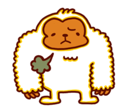 a monkey MOKOMOKO sticker #3971280