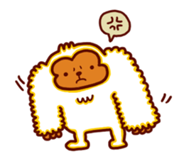 a monkey MOKOMOKO sticker #3971281