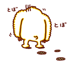 a monkey MOKOMOKO sticker #3971283