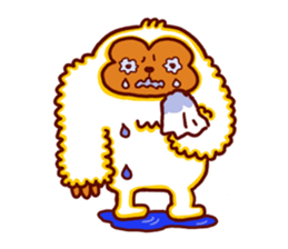 a monkey MOKOMOKO sticker #3971284