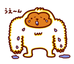 a monkey MOKOMOKO sticker #3971285