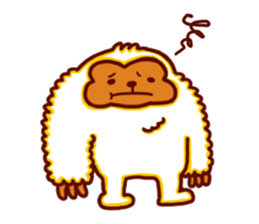 a monkey MOKOMOKO sticker #3971286