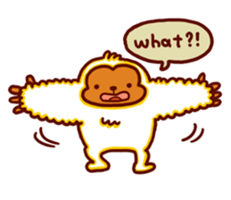 a monkey MOKOMOKO sticker #3971287