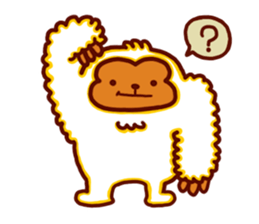 a monkey MOKOMOKO sticker #3971288