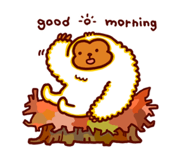a monkey MOKOMOKO sticker #3971291