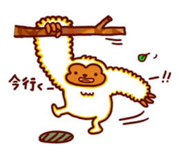 a monkey MOKOMOKO sticker #3971295