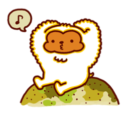 a monkey MOKOMOKO sticker #3971299