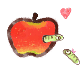 a green caterpillar sticker #3971505