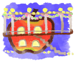 a green caterpillar sticker #3971512