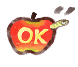 a green caterpillar sticker #3971513