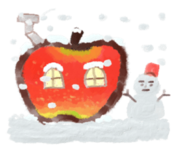 a green caterpillar sticker #3971523