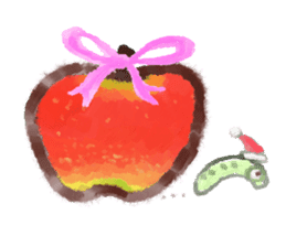 a green caterpillar sticker #3971528