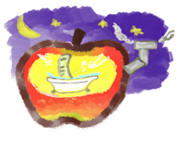 a green caterpillar sticker #3971531