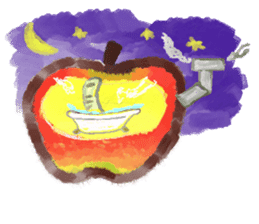 a green caterpillar sticker #3971531