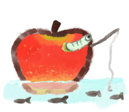 a green caterpillar sticker #3971540