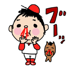 DON-kun&CAPYBARA-chan sticker #3972185