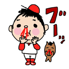 DON-kun&CAPYBARA-chan sticker #3972185