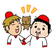 DON-kun&CAPYBARA-chan sticker #3972186