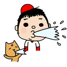 DON-kun&CAPYBARA-chan sticker #3972188