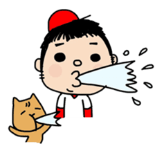 DON-kun&CAPYBARA-chan sticker #3972188