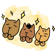 DON-kun&CAPYBARA-chan sticker #3972190