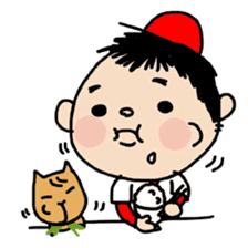 DON-kun&CAPYBARA-chan sticker #3972196