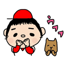 DON-kun&CAPYBARA-chan sticker #3972201