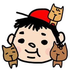DON-kun&CAPYBARA-chan sticker #3972208