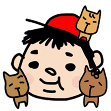 DON-kun&CAPYBARA-chan sticker #3972208
