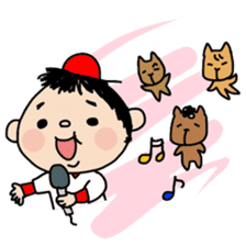 DON-kun&CAPYBARA-chan sticker #3972214