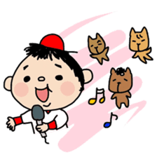 DON-kun&CAPYBARA-chan sticker #3972214