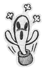 Pot of Uhyohyo No.2 sticker #3972440