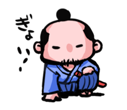 japanese samurai's Sticker sticker #3972503