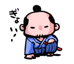japanese samurai's Sticker sticker #3972503