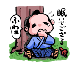 japanese samurai's Sticker sticker #3972540