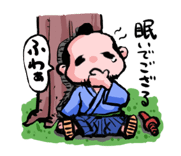 japanese samurai's Sticker sticker #3972540