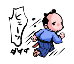 japanese samurai's Sticker sticker #3972541