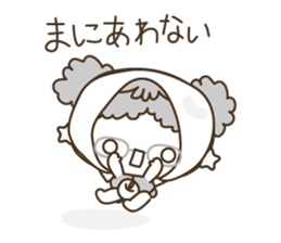 APPLE & LITTLE RED RIDING HOOD ( white ) sticker #3972830