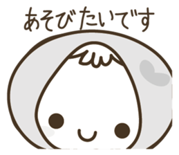 APPLE & LITTLE RED RIDING HOOD ( white ) sticker #3972832