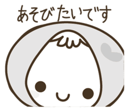 APPLE & LITTLE RED RIDING HOOD ( white ) sticker #3972832