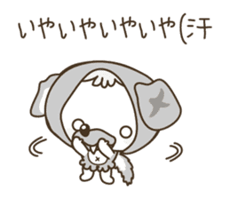 APPLE & LITTLE RED RIDING HOOD ( white ) sticker #3972833