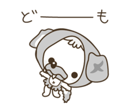 APPLE & LITTLE RED RIDING HOOD ( white ) sticker #3972837