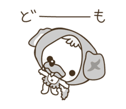 APPLE & LITTLE RED RIDING HOOD ( white ) sticker #3972837