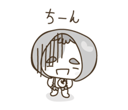 APPLE & LITTLE RED RIDING HOOD ( white ) sticker #3972842