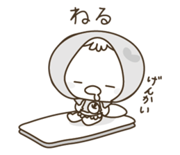 APPLE & LITTLE RED RIDING HOOD ( white ) sticker #3972844